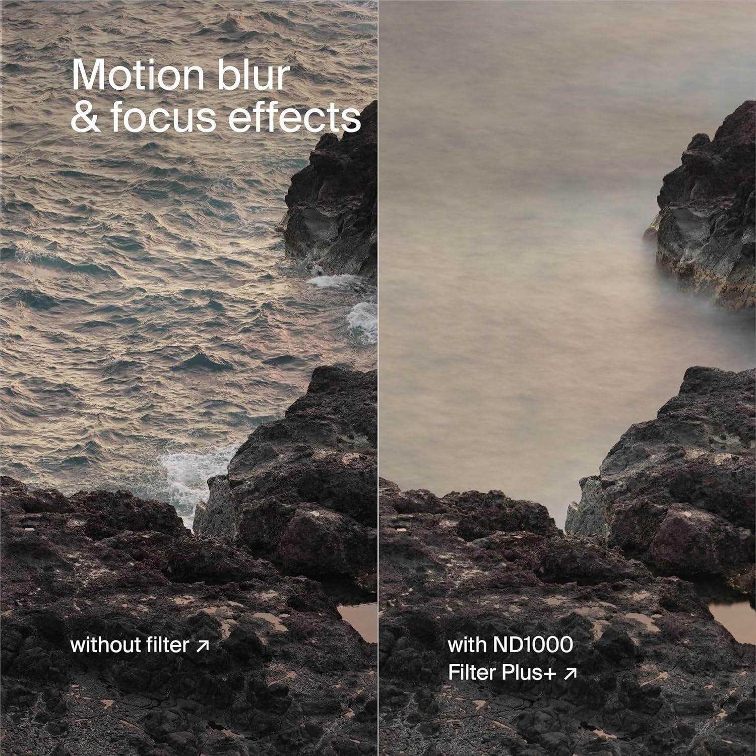 Kit de Filtros de Lente Urth 4-en-1 77mm - UV, CPL, ND8, ND1000