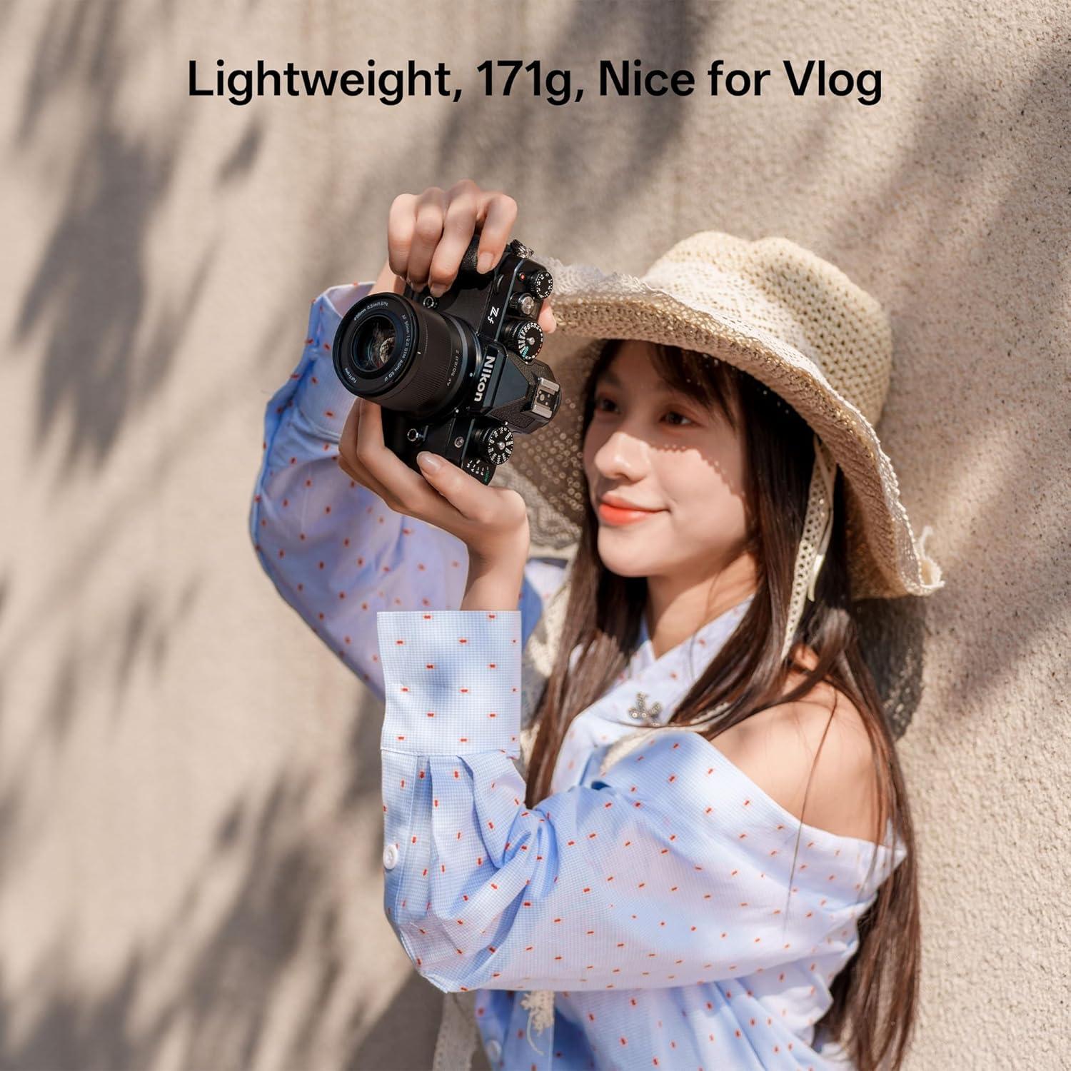 Lente VILTROX 50mm F2.0 Montura Z para Nikon - Enfoque Automático