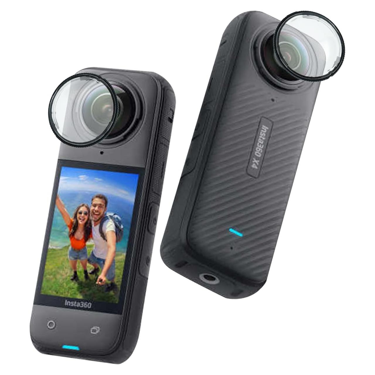 Protector de Lente Zeyuantong para Insta360 X4 Antirreflectante