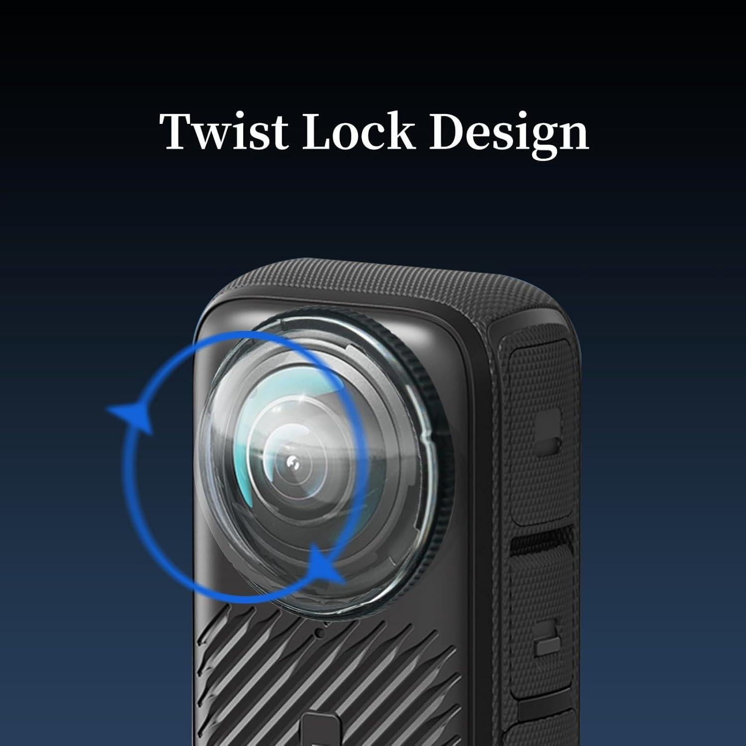 Protector de Lente Zeyuantong para Insta360 X4 Antirreflectante