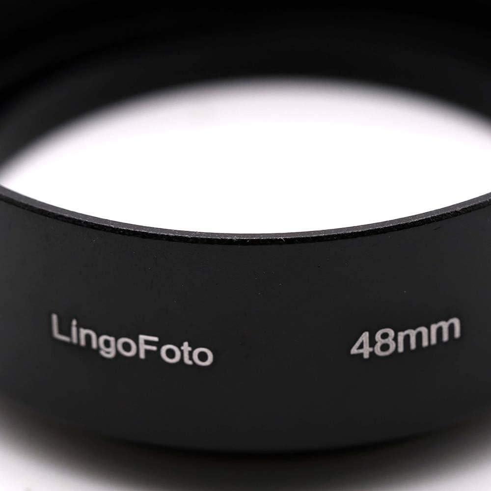 Capucha de Lente Estándar 48mm LINGO para Canon QL17 GIII