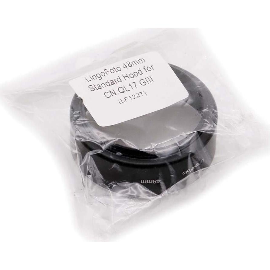 Capucha de Lente Estándar 48mm LINGO para Canon QL17 GIII