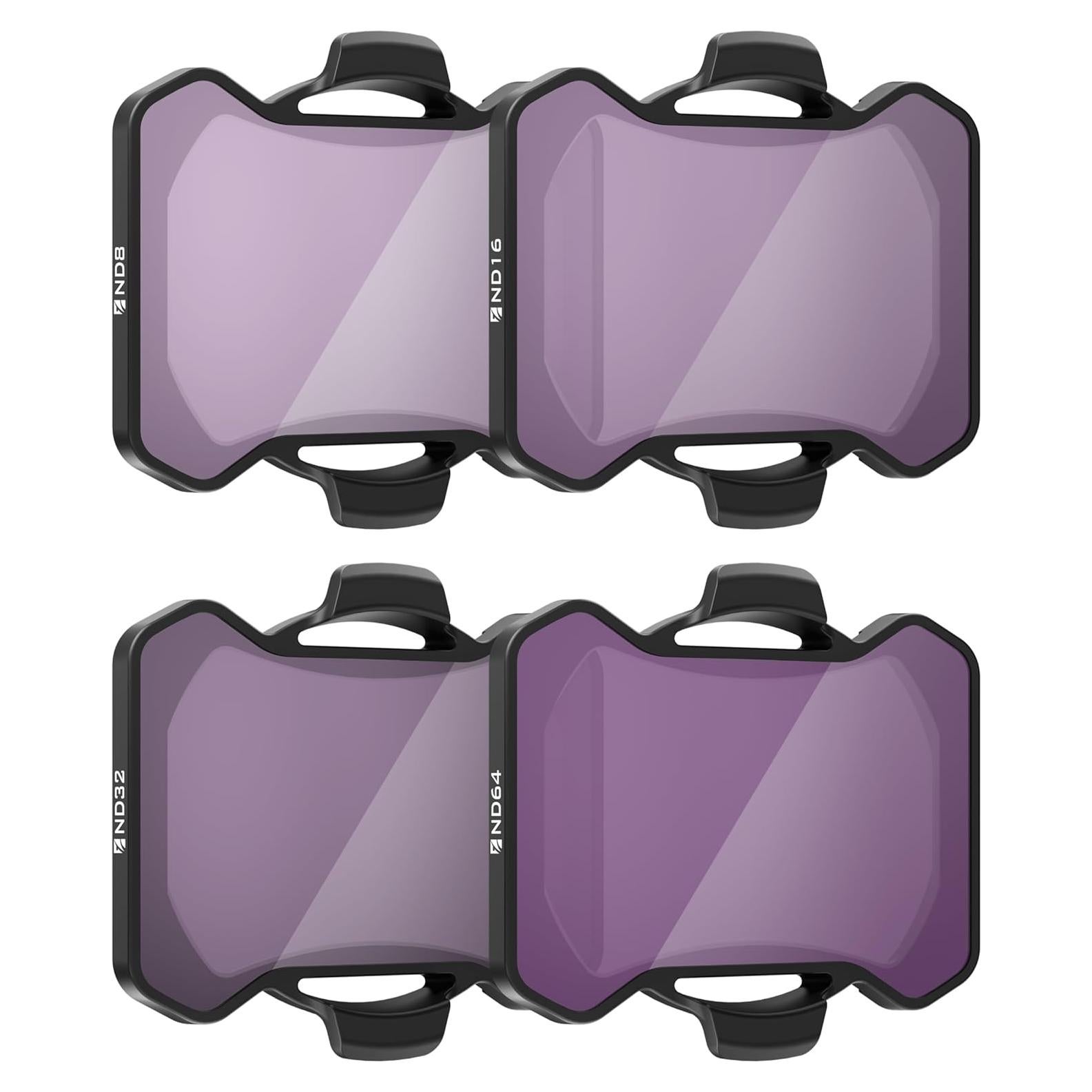 Filtros ND8, ND16, ND32, ND64 Freewell para Avata 2 - Kit de 4