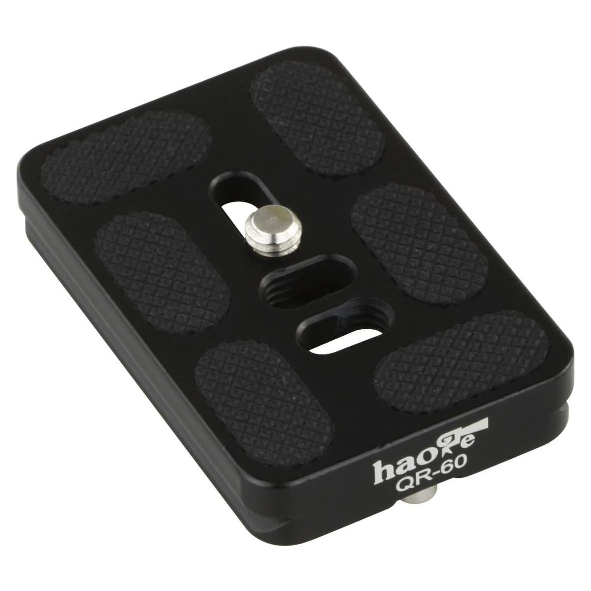 Placa de Liberación Rápida Haoge 60mm Arca-Swiss con Tornillo