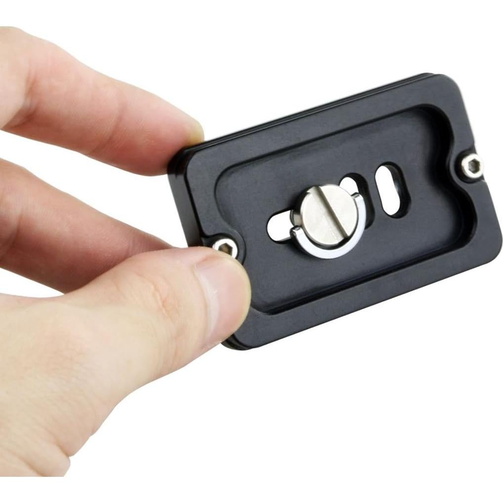 Placa de Liberación Rápida Haoge 60mm Arca-Swiss con Tornillo