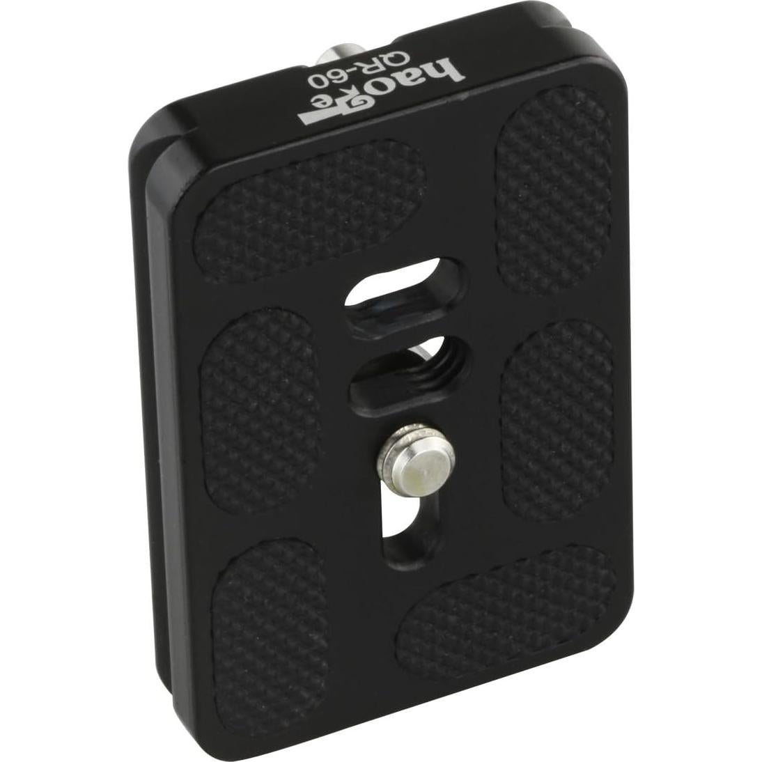 Placa de Liberación Rápida Haoge 60mm Arca-Swiss con Tornillo