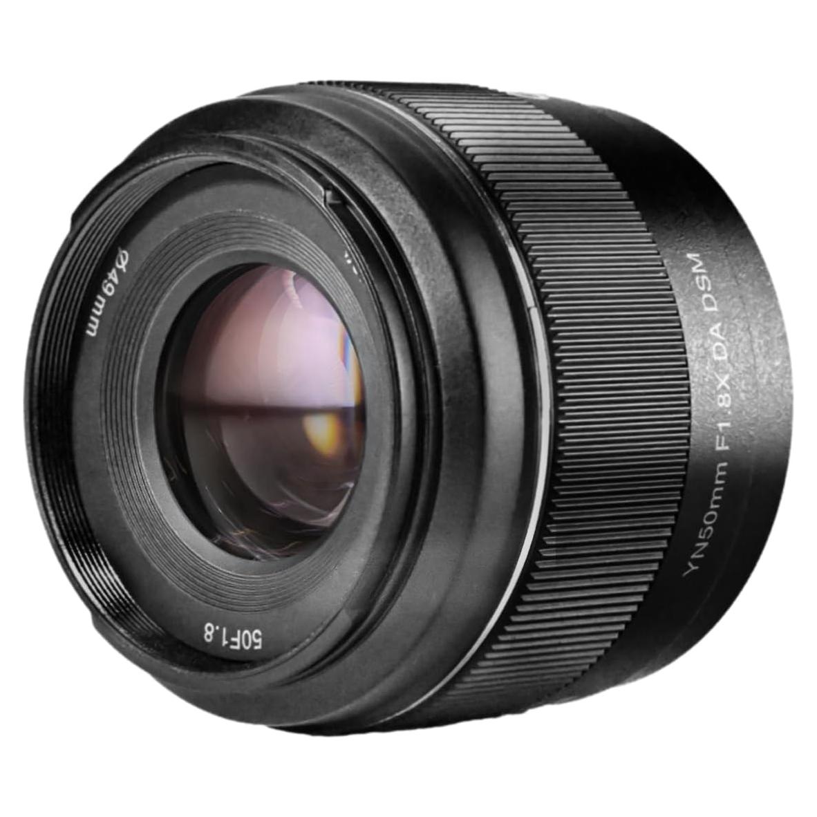 Lente YONGNUO YN50MM F1.8 para Fujifilm APS-C Enfoque Automático