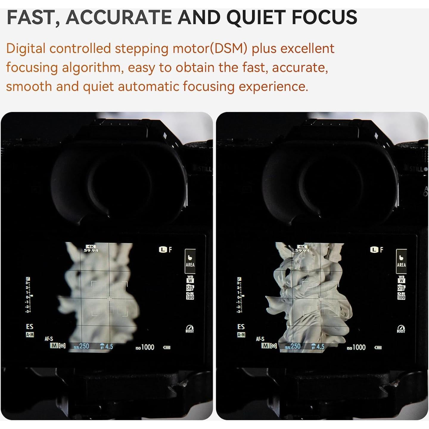 Lente YONGNUO YN50MM F1.8 para Fujifilm APS-C Enfoque Automático