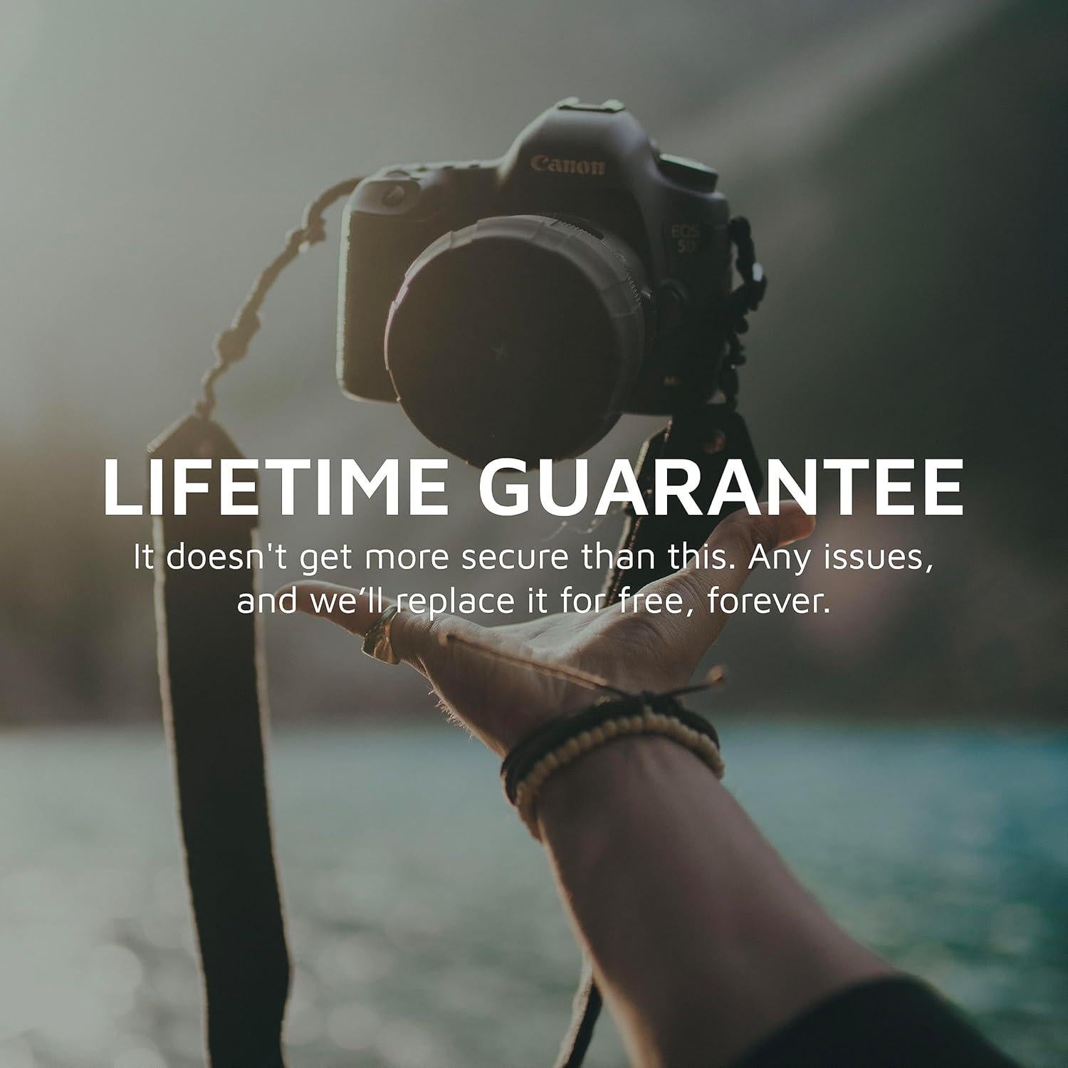 Tapa de Lente Universal KUVRD - Ajuste 60-120mm, Resistente