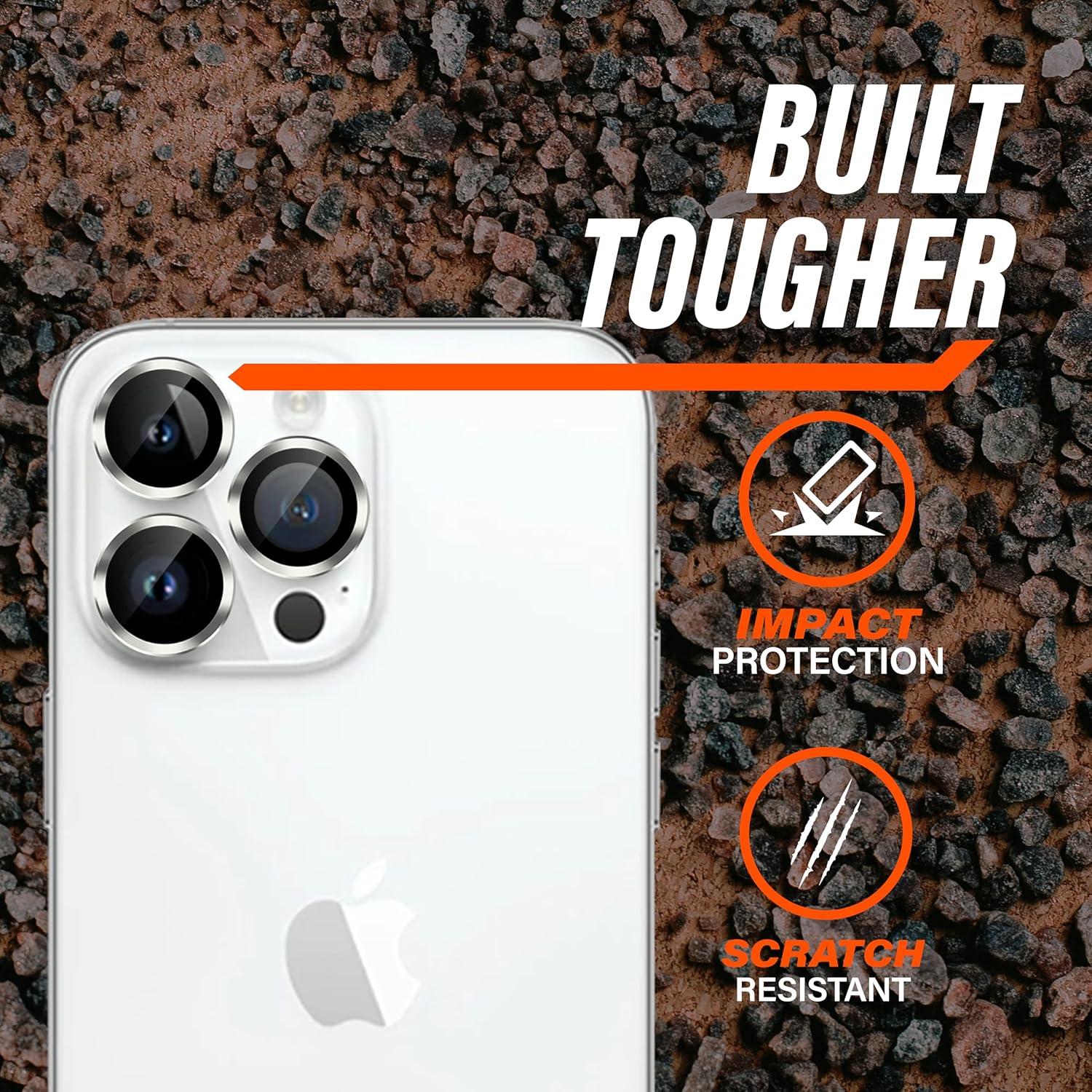 Protector de Lente de Cámara Gadget Guard para iPhone 14 Pro/Pro Max, Vidrio Templado 9H, Ultra HD, Anti-Rasguños