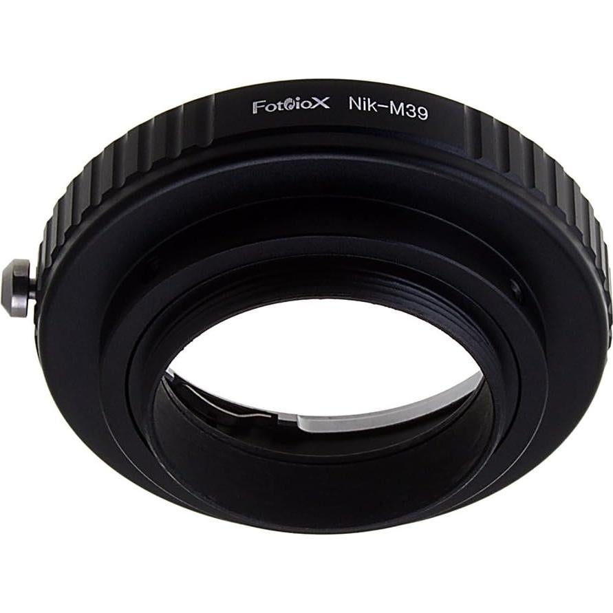 Adaptador de Montura Fotodiox Nikon F a 39mm para Cámaras