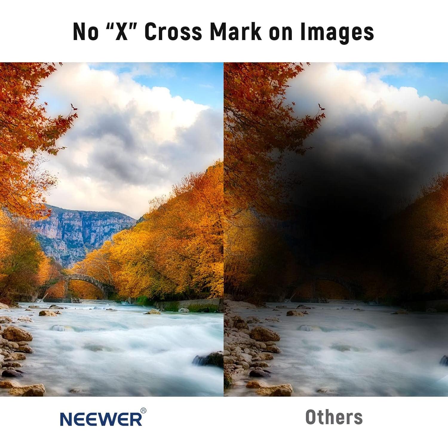 Filtro ND Variable NEEWER 82mm ND8-ND128 Ultra Delgado HD