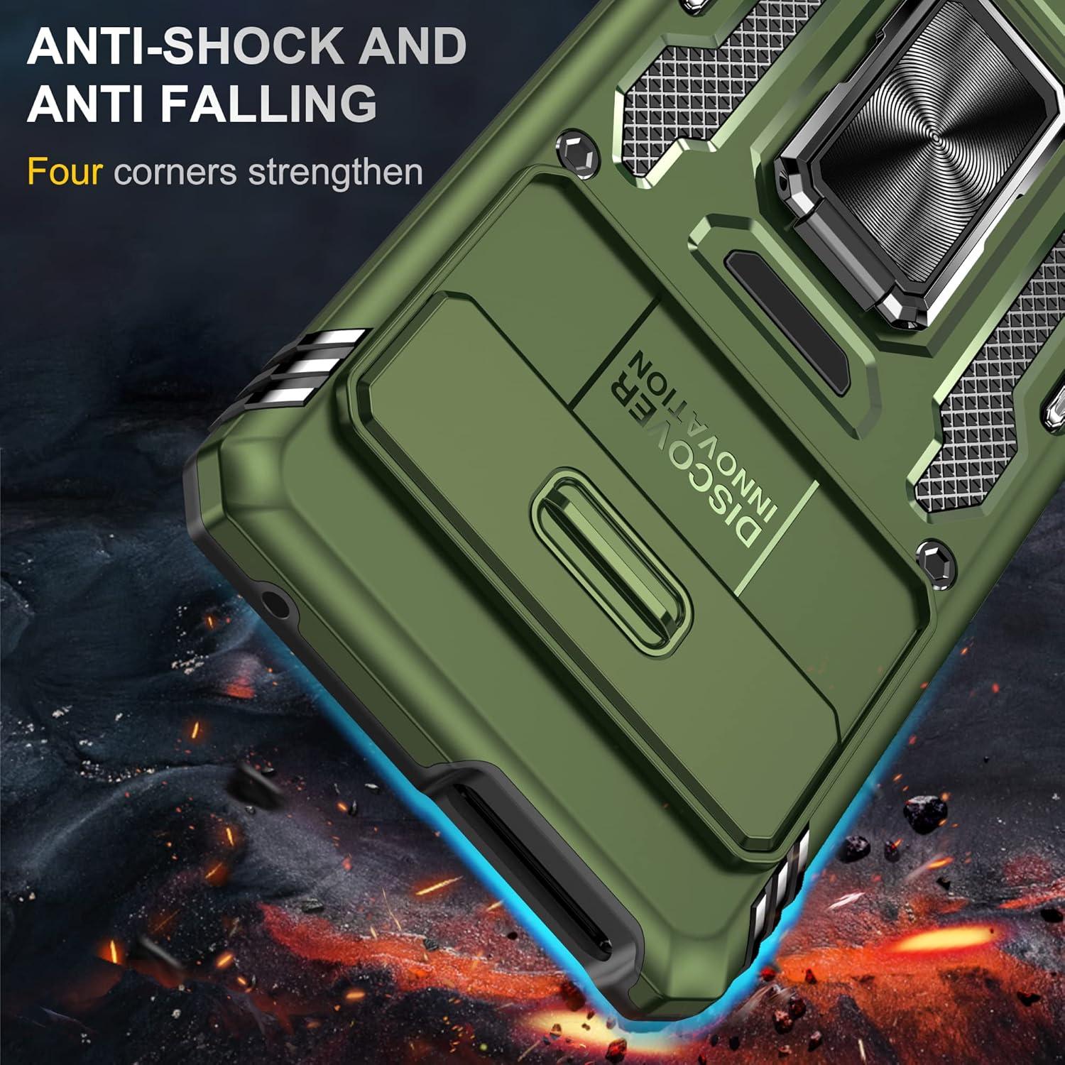 Funda Bumper ZMPHG para Google Pixel 7 - Verde Oliva