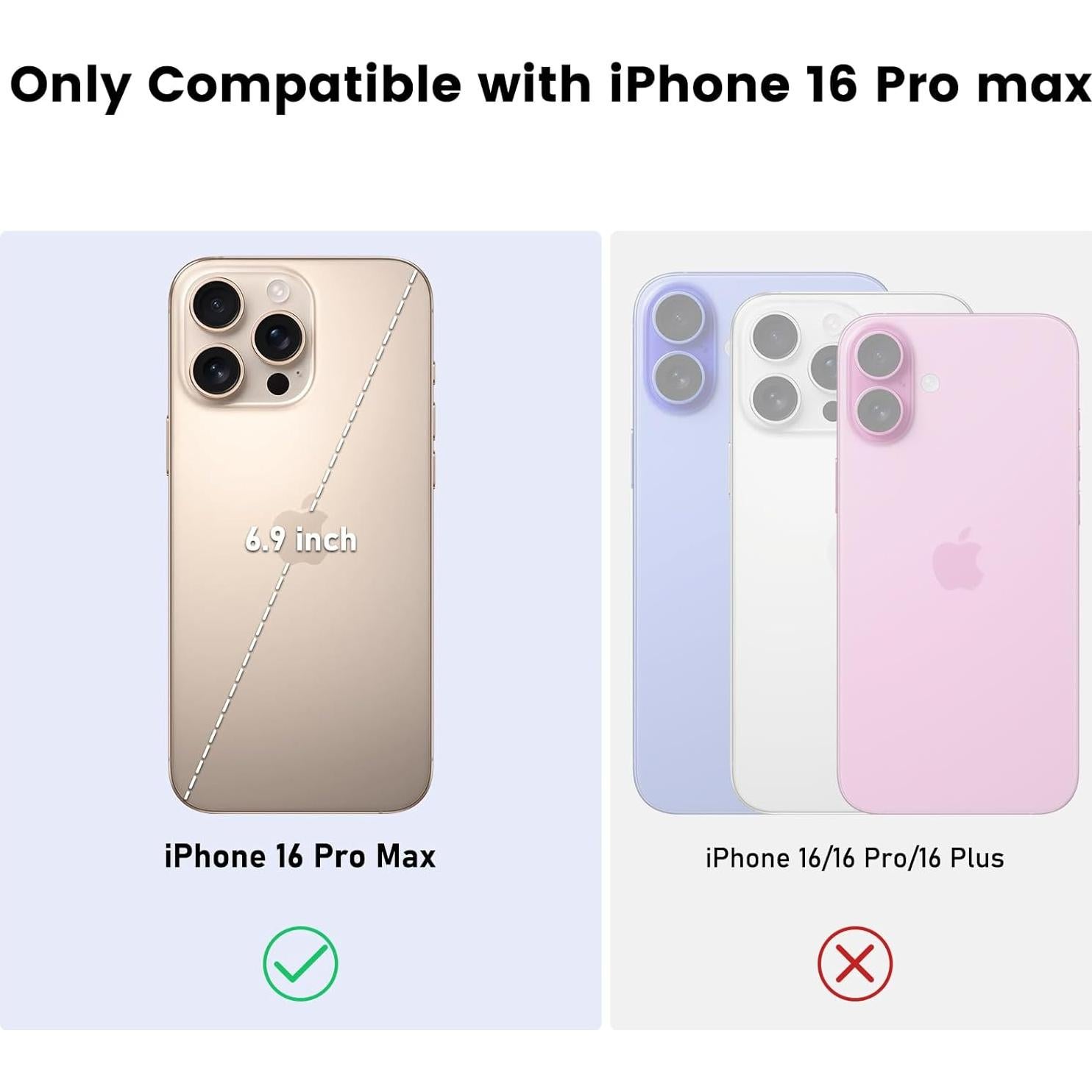 Funda Nillkin para iPhone 16 Pro Max 6.9" con Cubierta Deslizante