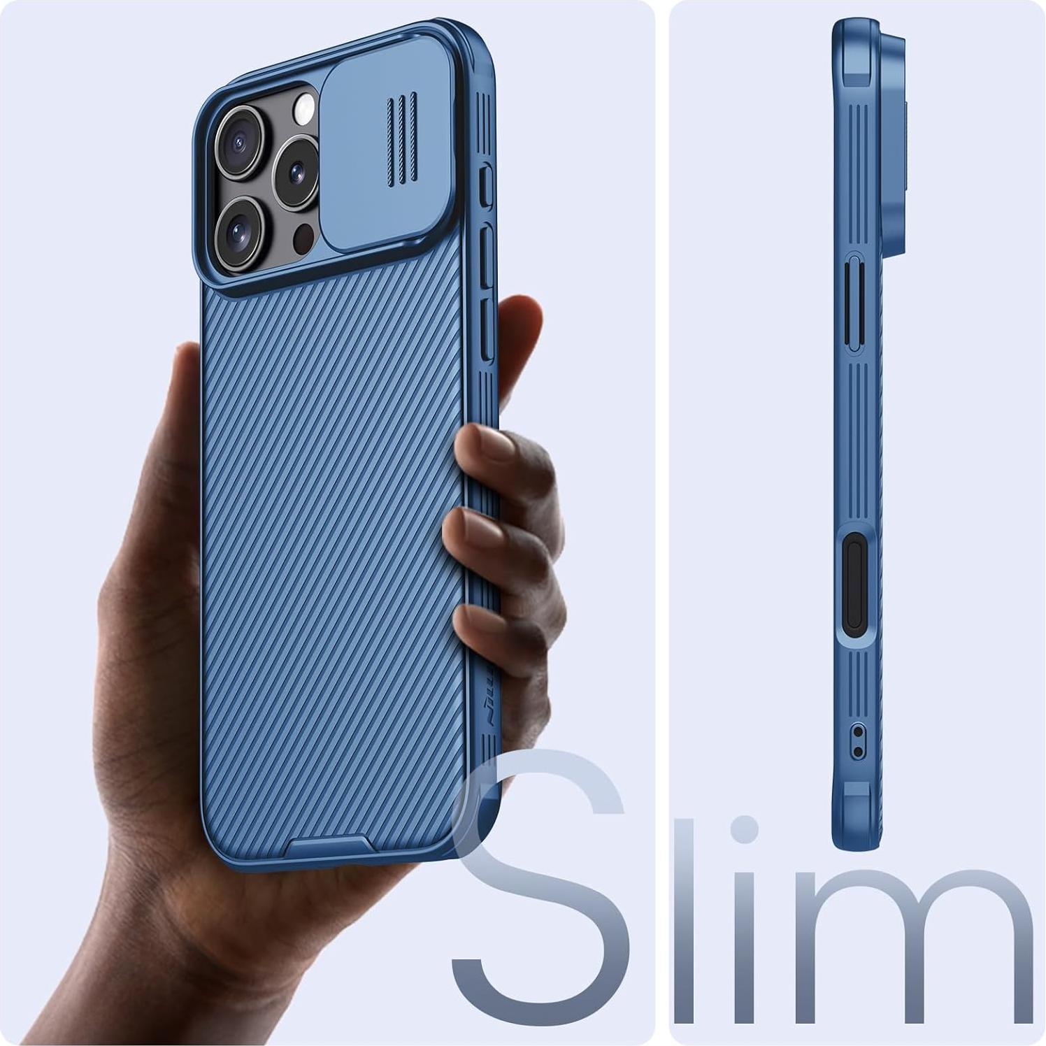 Funda Nillkin para iPhone 16 Pro Max 6.9" con Cubierta Deslizante