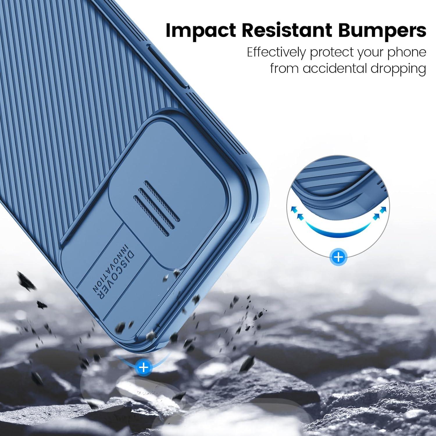 Funda Nillkin para iPhone 16 Pro Max 6.9" con Cubierta Deslizante