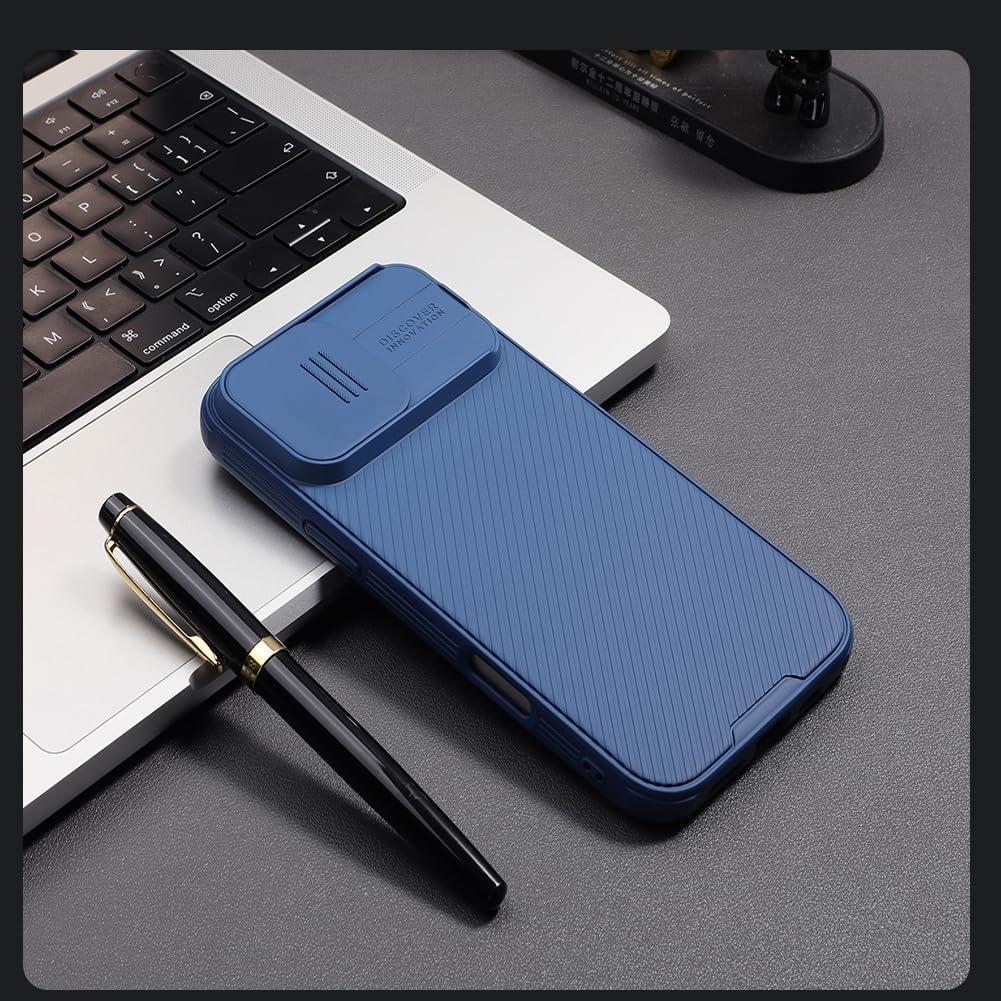 Funda Nillkin para iPhone 16 Pro Max 6.9" con Cubierta Deslizante