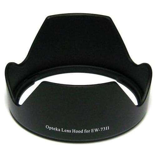 Capucha de lente Opteka EW-73II para Canon EF 24-85mm