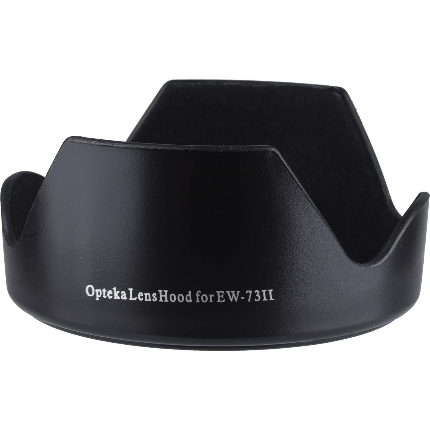 Capucha de lente Opteka EW-73II para Canon EF 24-85mm