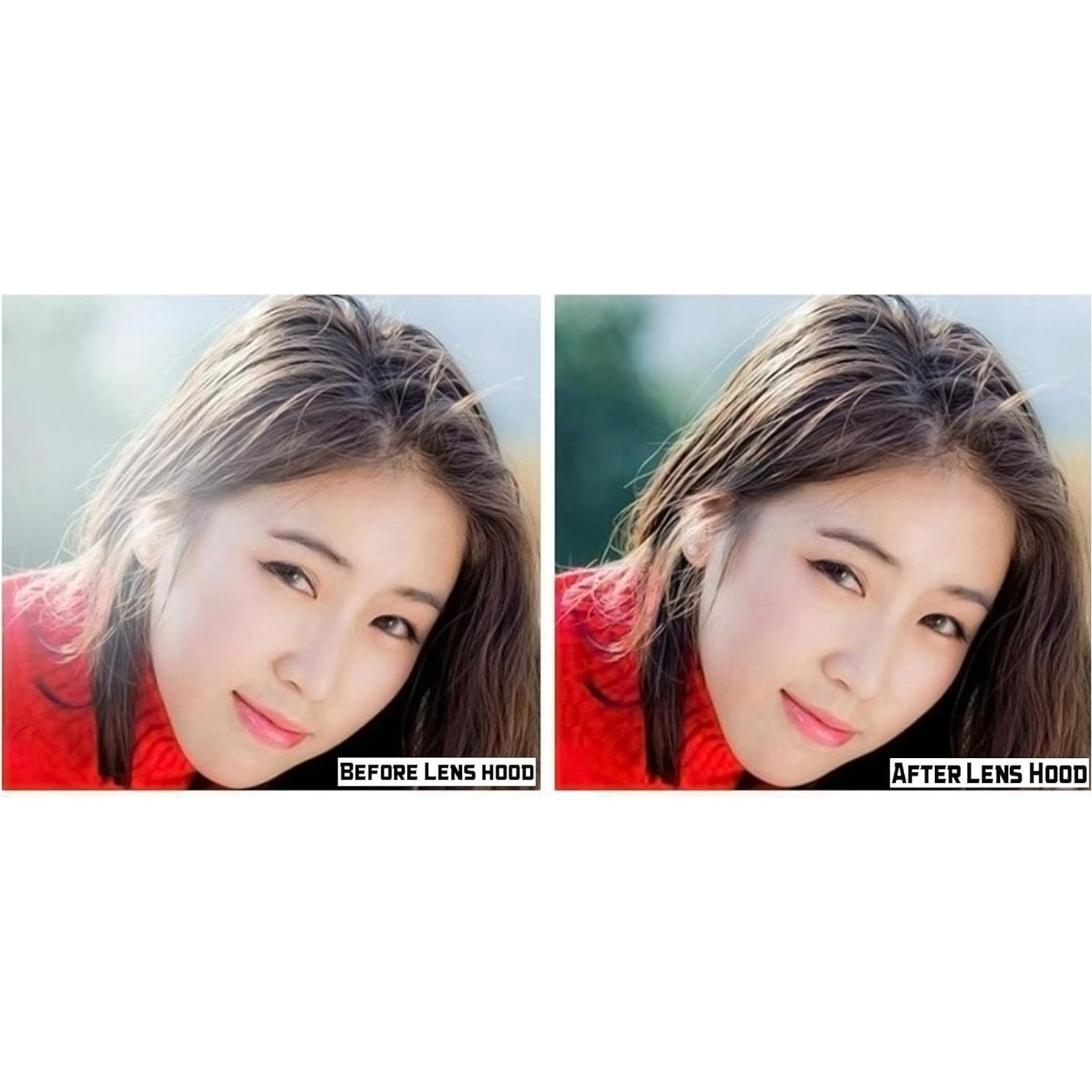 Capucha de lente Opteka EW-73II para Canon EF 24-85mm