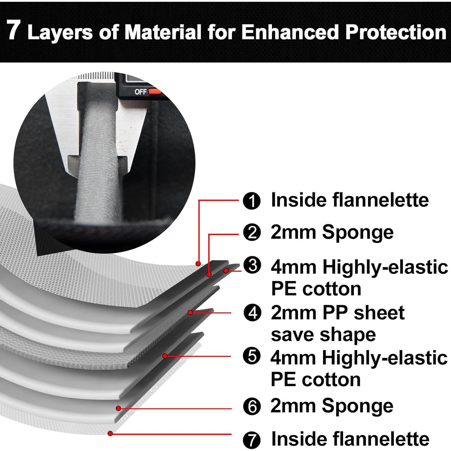 Bolsa de cámara Cwatcun Sling Bag Crossbody 23x14x30cm