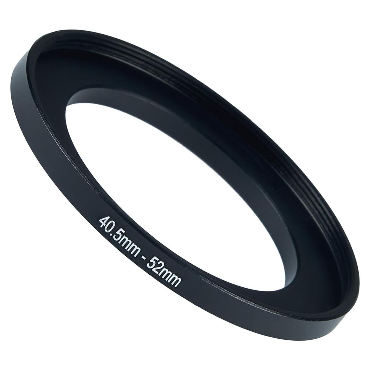 Adaptador de Filtro GZNLY 40.5mm a 52mm Metal Negro