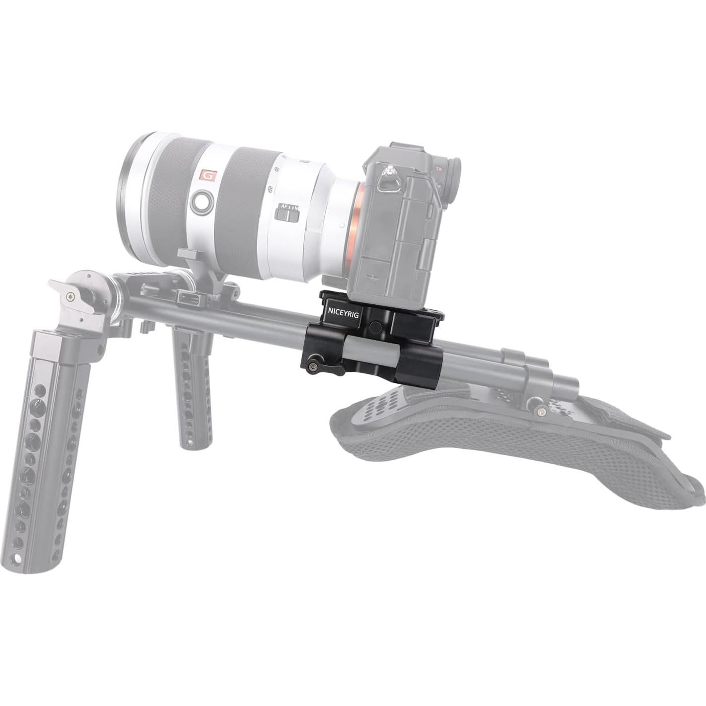 Base Placa Rápida 15mm NICEYRIG para Arca-Swiss - 2 en 1