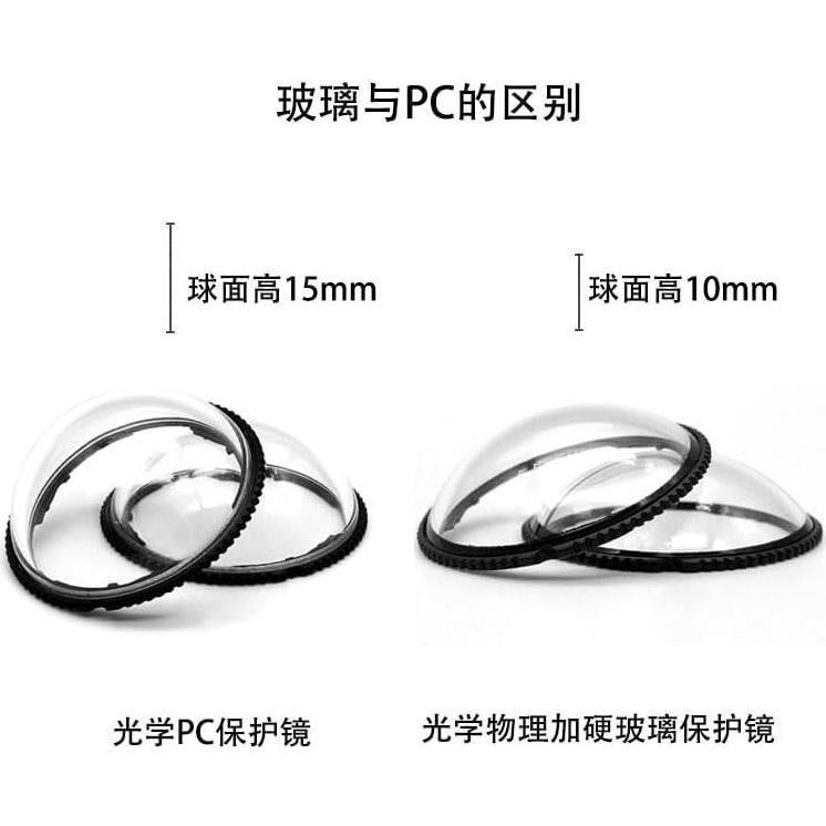 Funda Protectora de Cristal Templado para Lente Insta360 X4