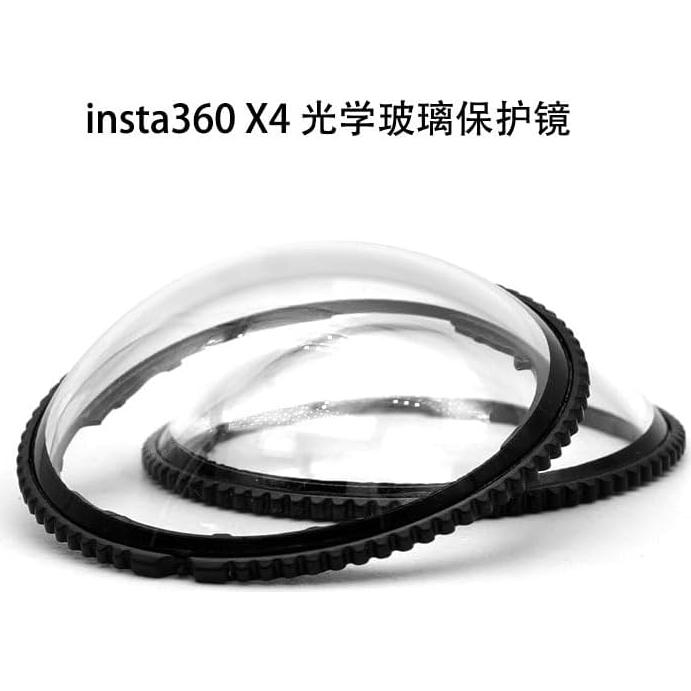 Funda Protectora de Cristal Templado para Lente Insta360 X4