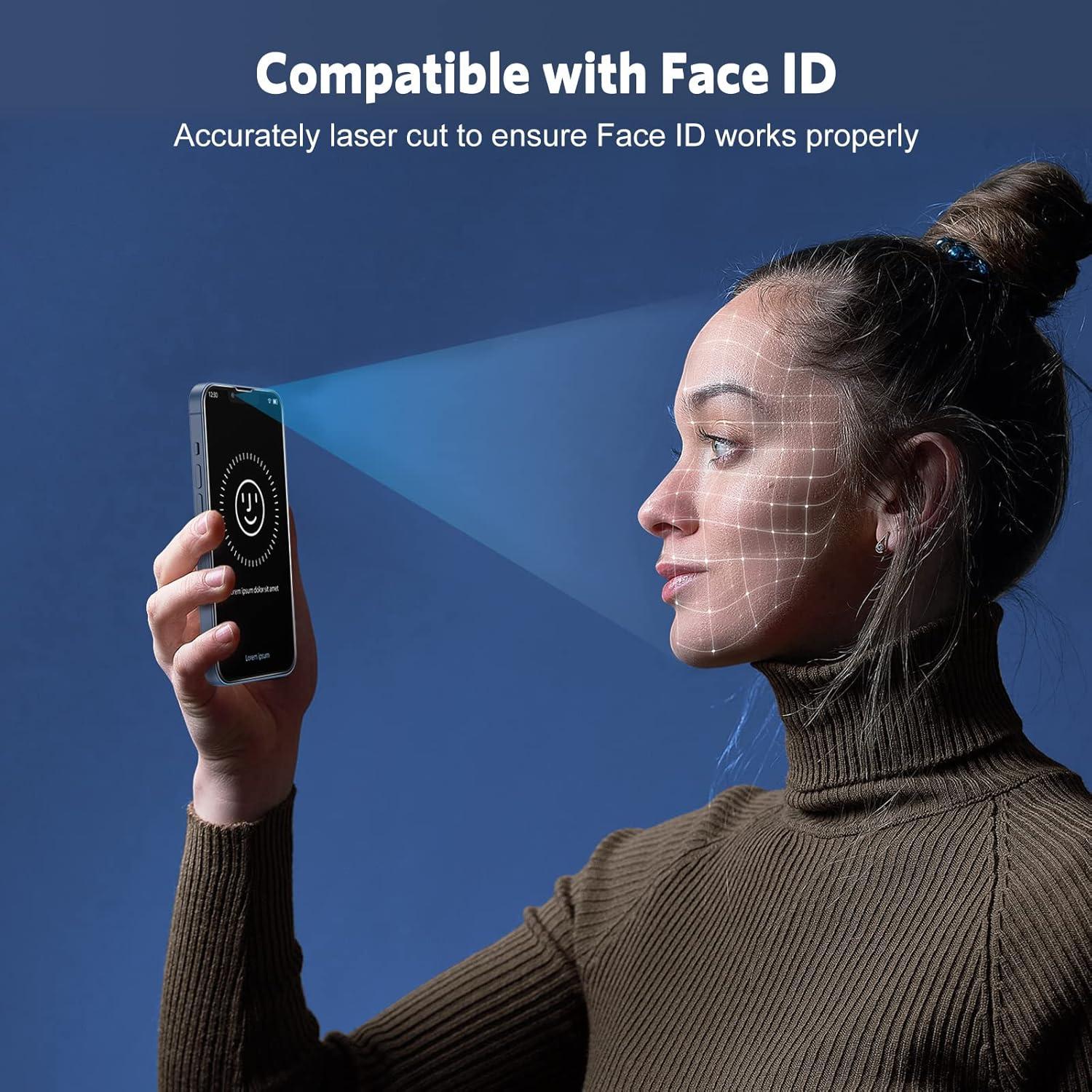 Protector de Pantalla y Lente OMOTON para iPhone 13 6.1"