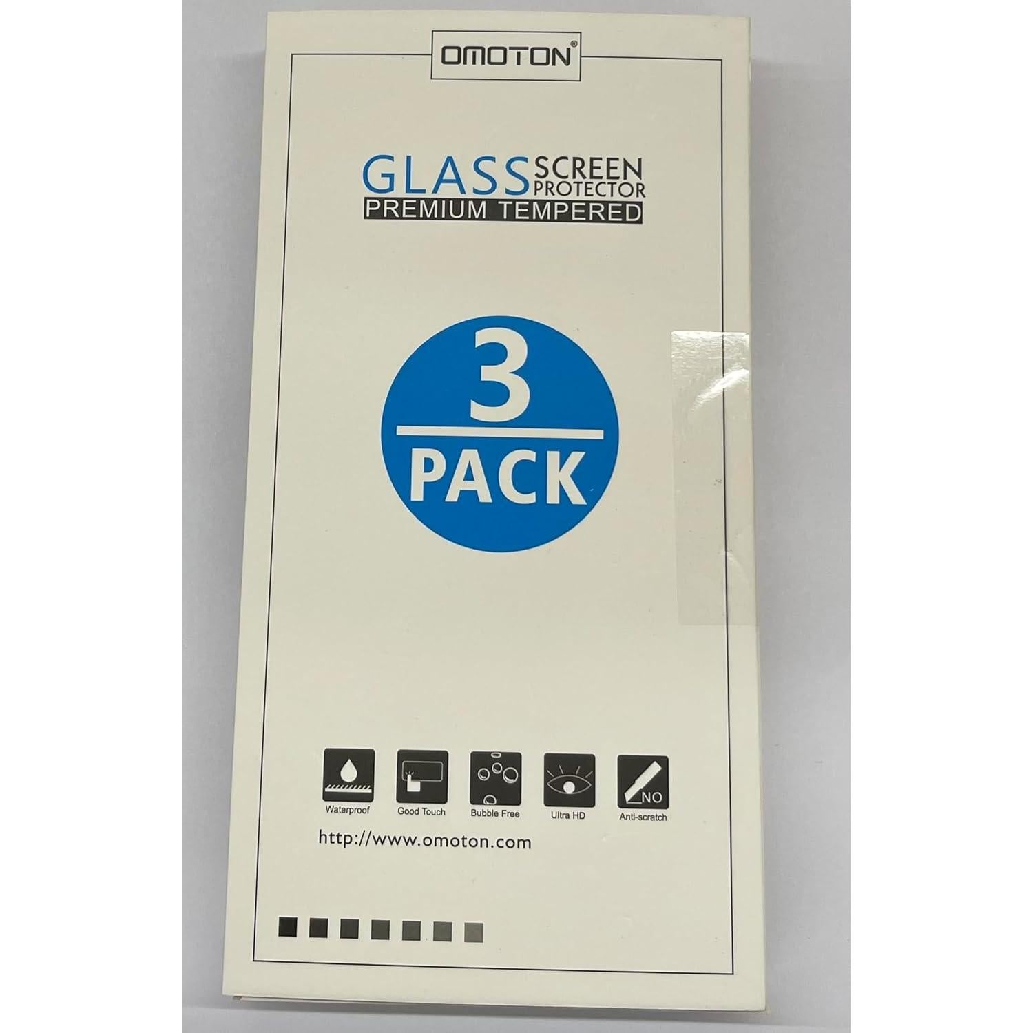 Protector de Pantalla y Lente OMOTON para iPhone 13 6.1"