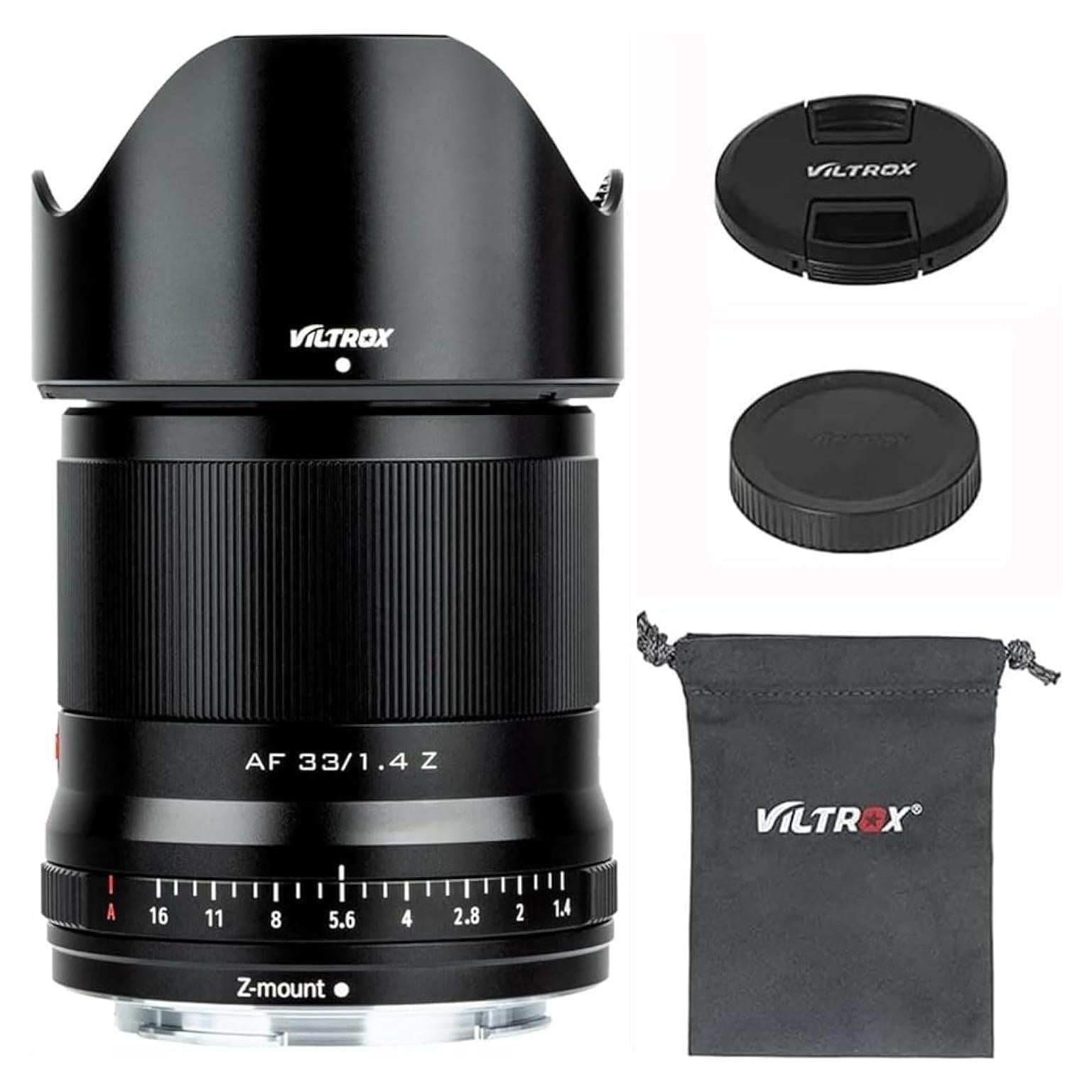 Lente VILTROX 33mm f/1.4 para cámaras Nikon Z - Enfoque automático