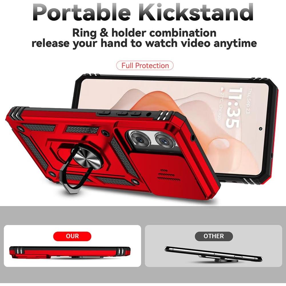 Funda Androgate para Moto G Stylus 5G 2025 con Protector HD