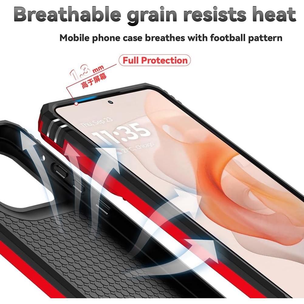 Funda Androgate para Moto G Stylus 5G 2025 con Protector HD