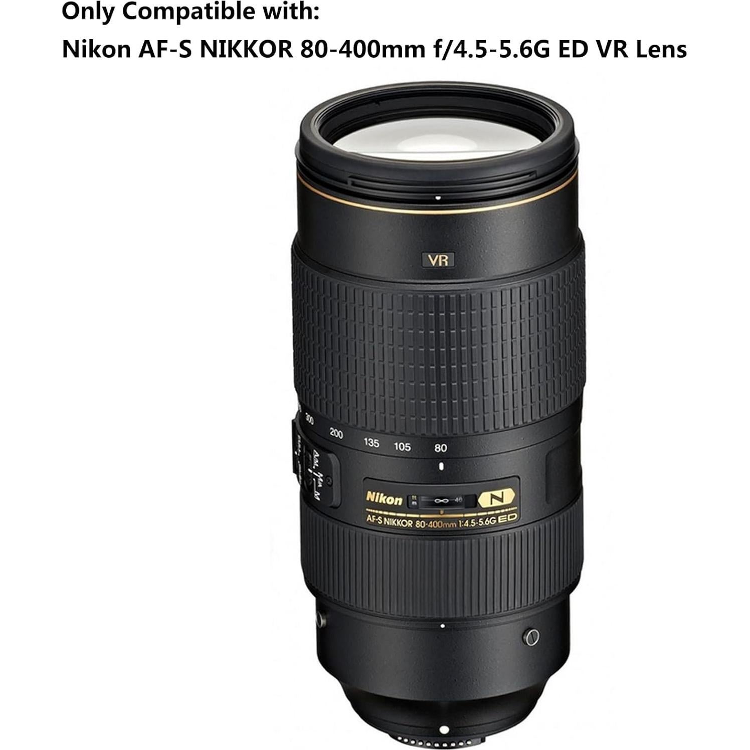 Anillo de Montaje en Trípode Haoge LMR-N84G para Nikon 80-400mm