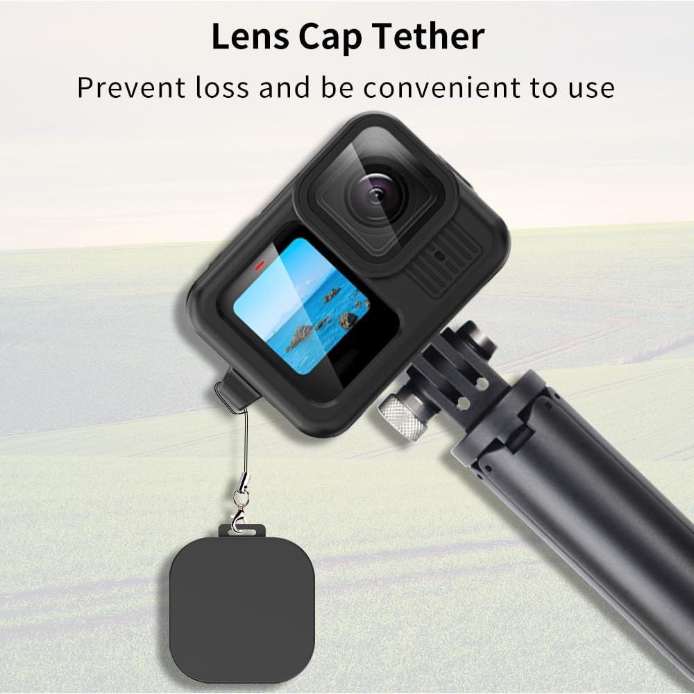 Funda de Silicona Protectora para GoPro Hero 13 Negra