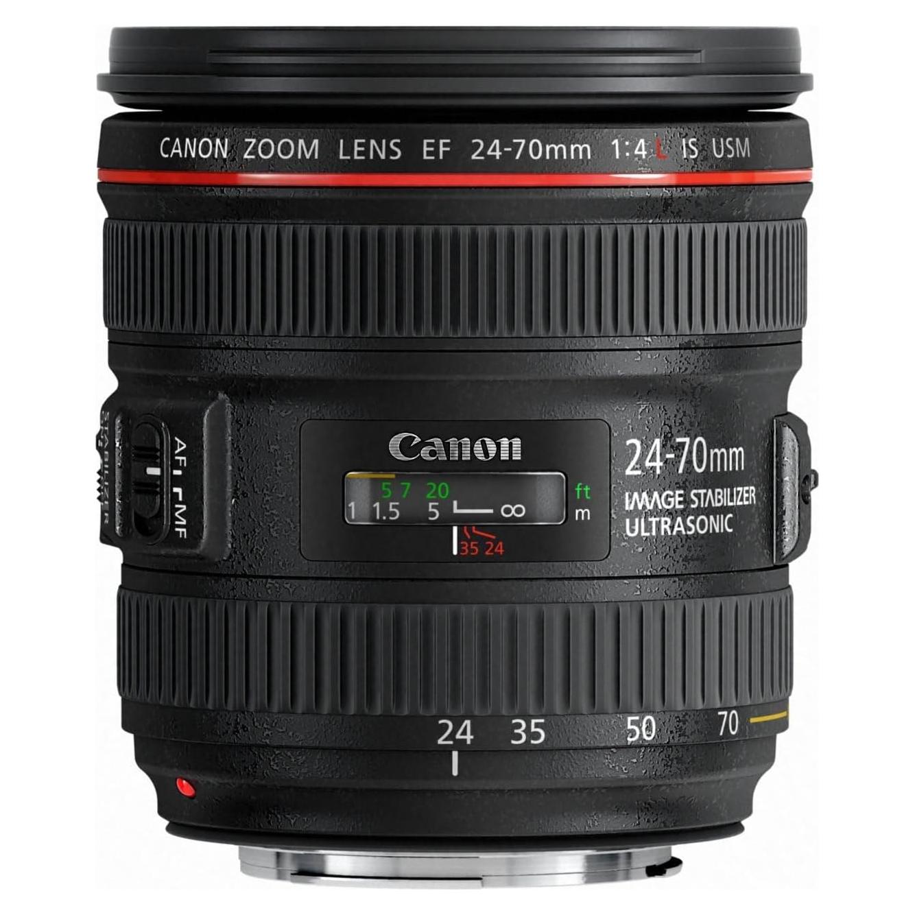 Lente Zoom Estándar Canon EF 24-70mm f/4.0L IS USM