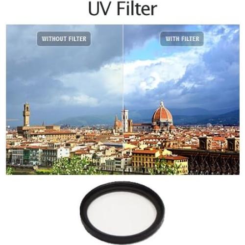 Kit de Filtros 37MM para Drones DJI Phantom 3 - CPL, ND4, ND8, UV