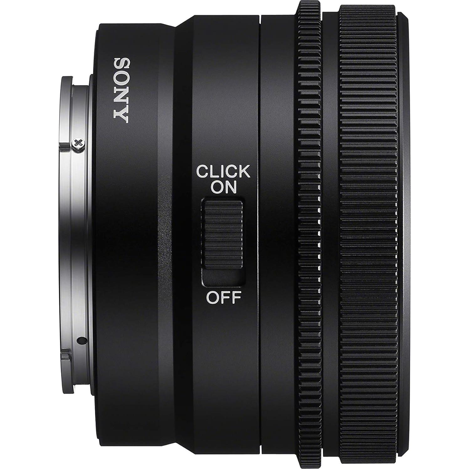 Lente Sony FE 50mm F2.5 G Ultra-Compacto 173.9g