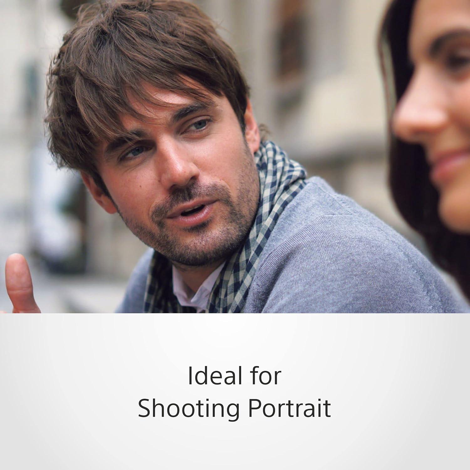 Lente Sony SEL50F18 50mm f/1.8 para Cámaras E Mount - Renovado