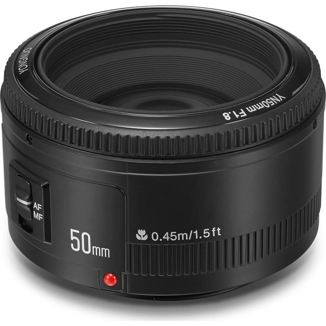 Lente Yongnuo YN50mm F1.8C para Cámaras Canon EF