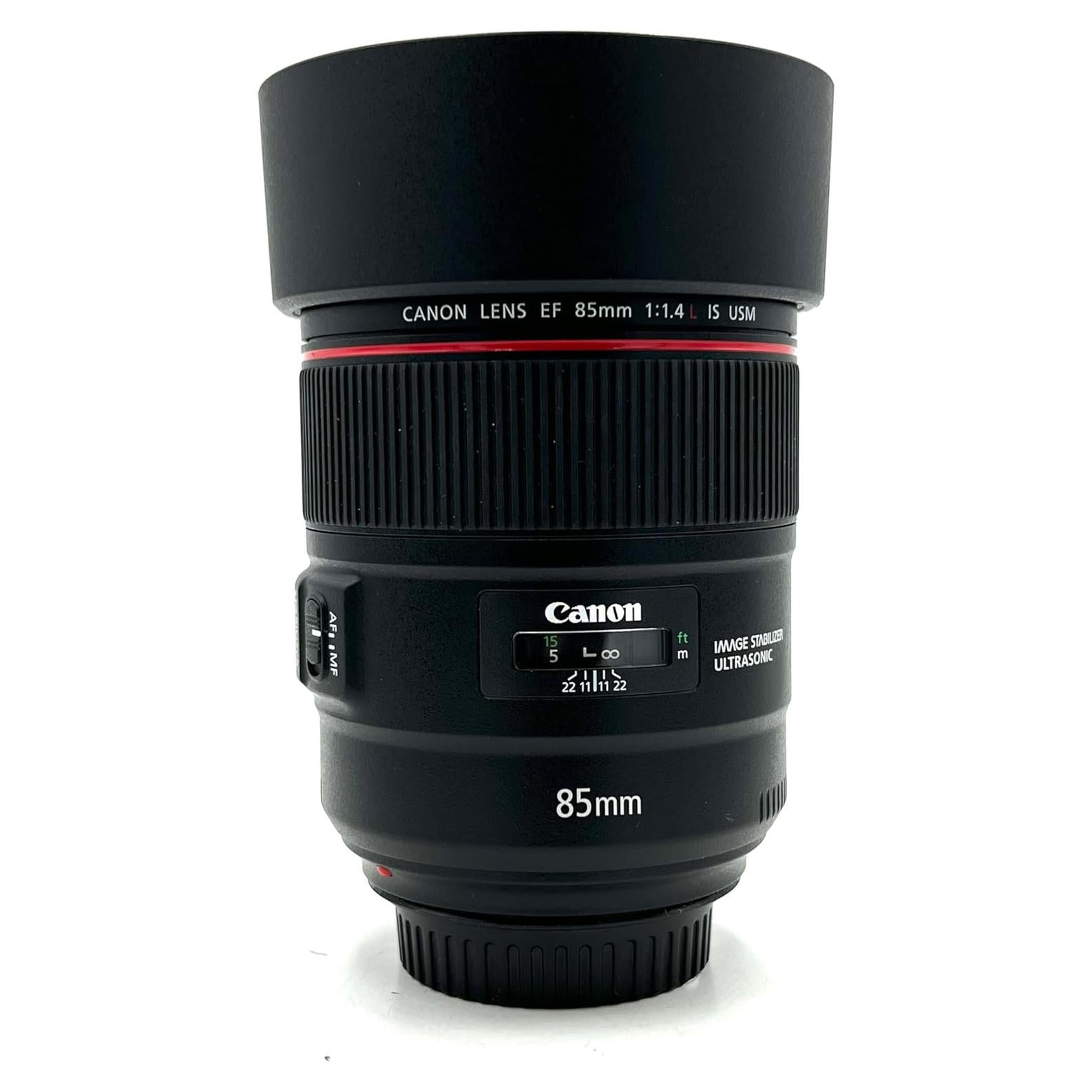 Lente Canon EF 85mm f/1.4L IS USM para DSLR - Estabilizador de Imagen