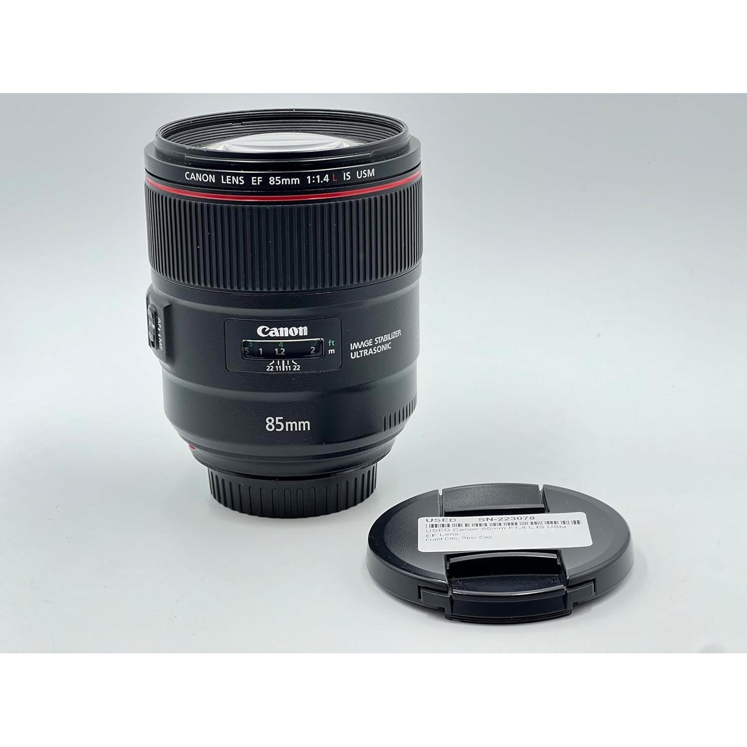 Lente Canon EF 85mm f/1.4L IS USM para DSLR - Estabilizador de Imagen