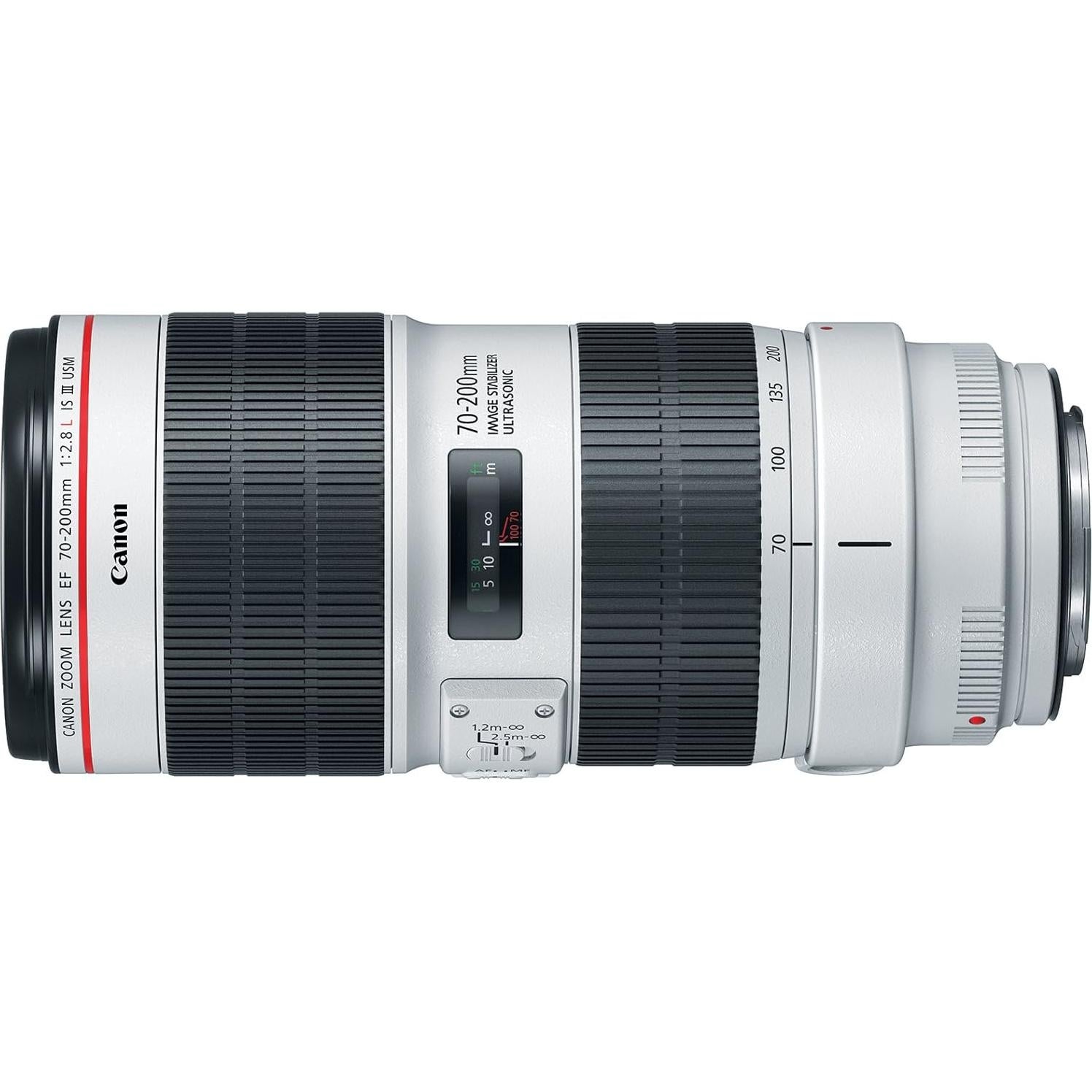 Lente Canon EF 70-200mm f/2.8L IS III USM para DSLR