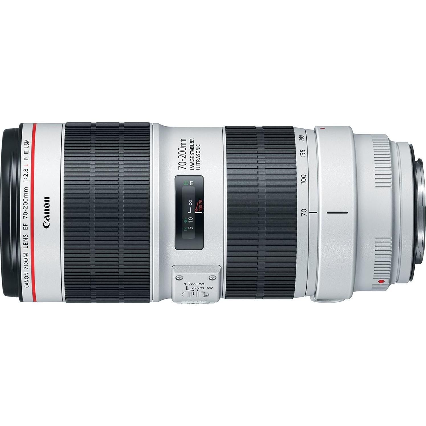 Lente Canon EF 70-200mm f/2.8L IS III USM para DSLR