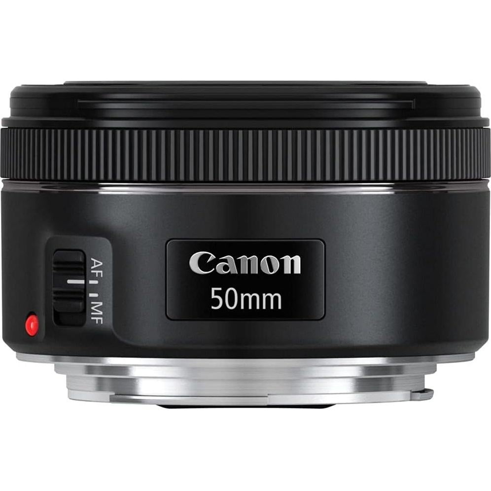 Lente Canon EF 50mm f/1.8 STM + Kit Completo de Accesorios