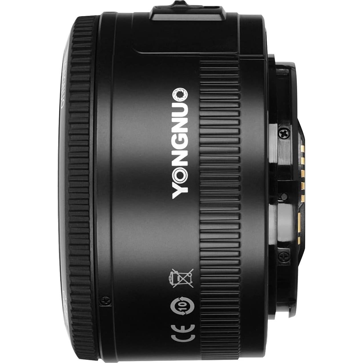 Lente Prime YONGNUO YN50mm F1.8 para Canon EF - Autoenfoque