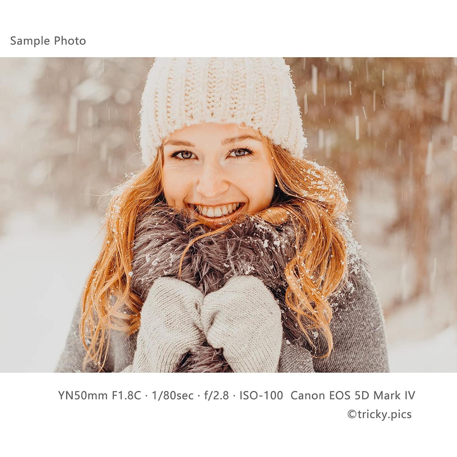 Lente Prime YONGNUO YN50mm F1.8 para Canon EF - Autoenfoque