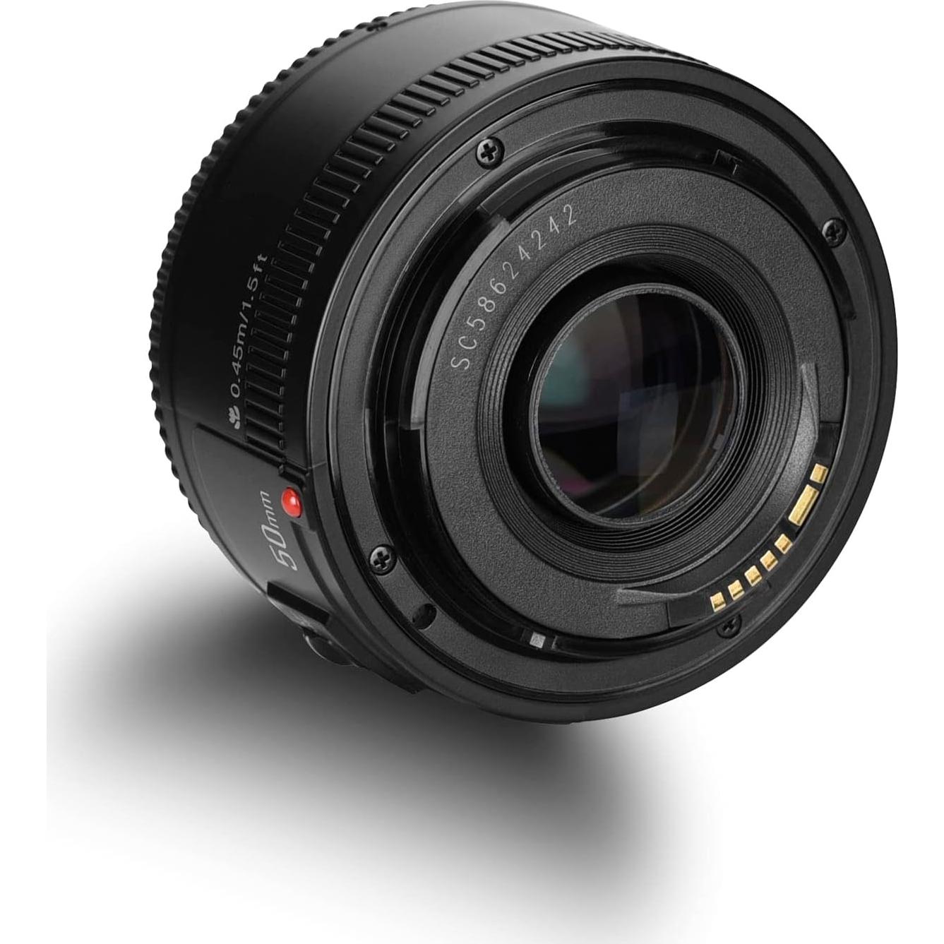 Lente YONGNUO YN50mm F1.8 Auto Enfoque para Canon EOS