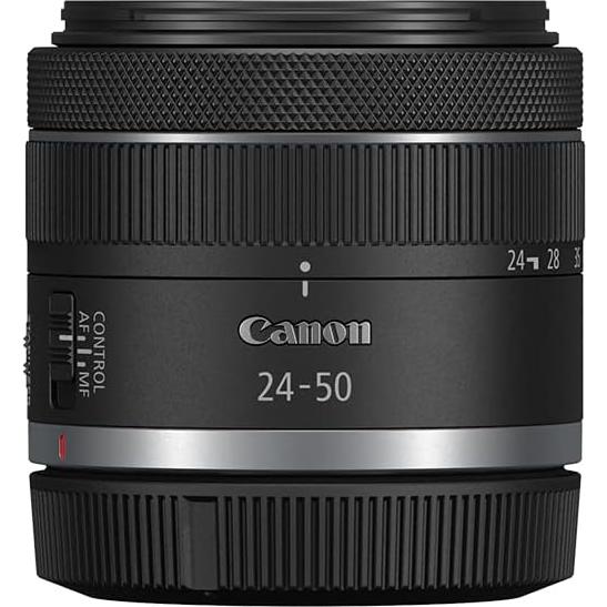 Lente Canon RF 24-50mm F4.5-6.3 IS STM para cámaras sin espejo